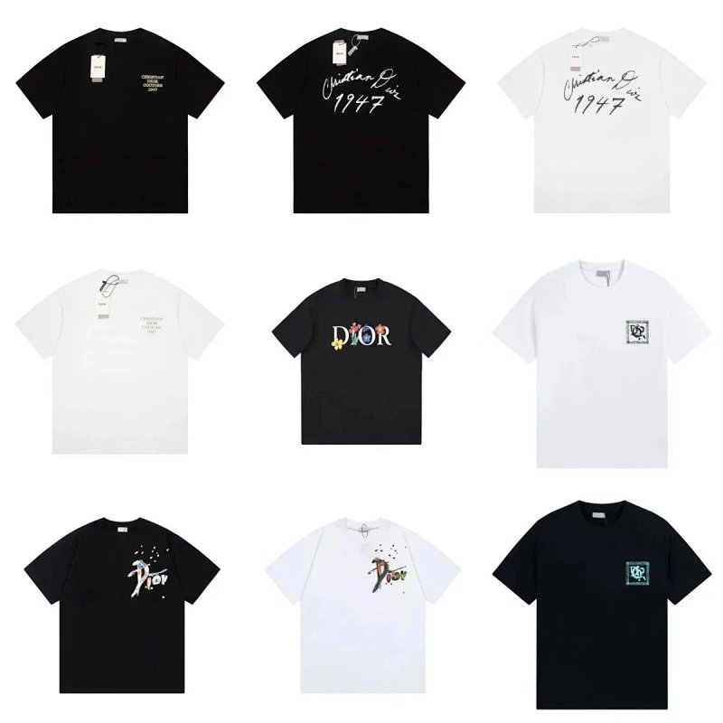 Black and white graphic tee
