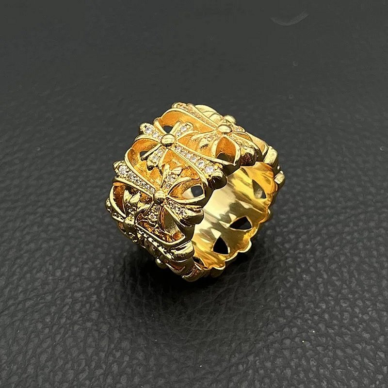 Chrome Hearts gold ring