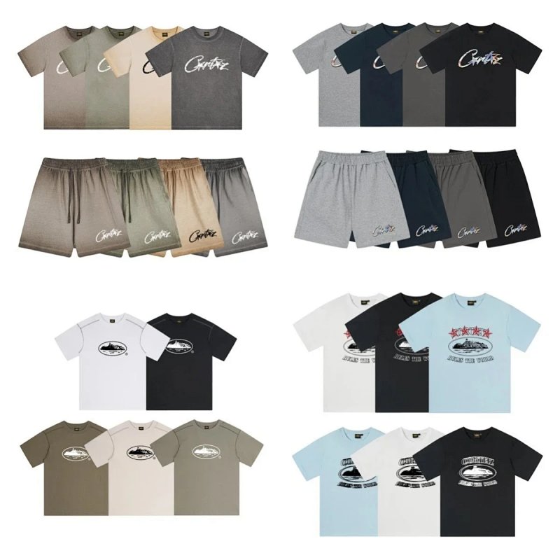 Corteiz tees and shorts