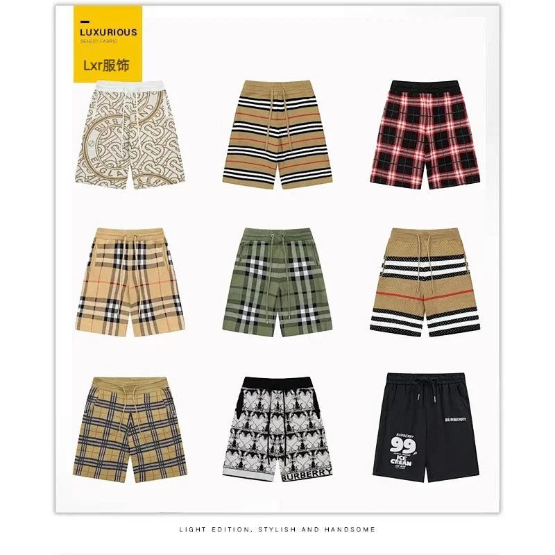 Burberry check shorts