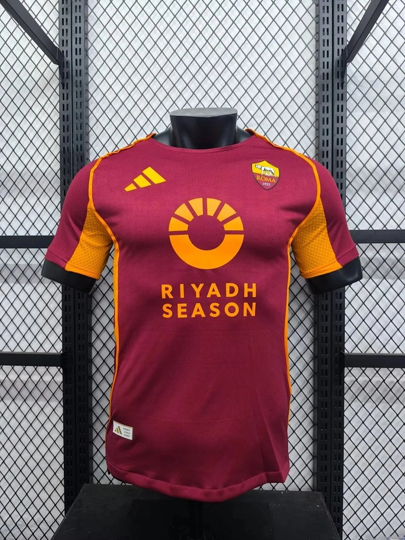 Roma home football jersey