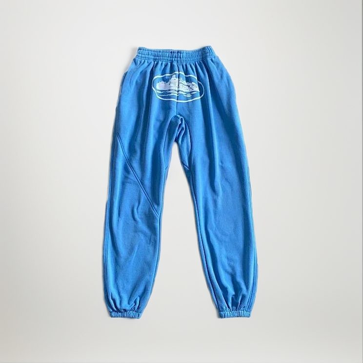 Corteiz blue sweatpants