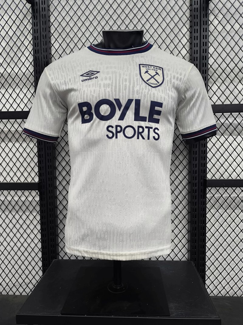 West Ham away football jersey
