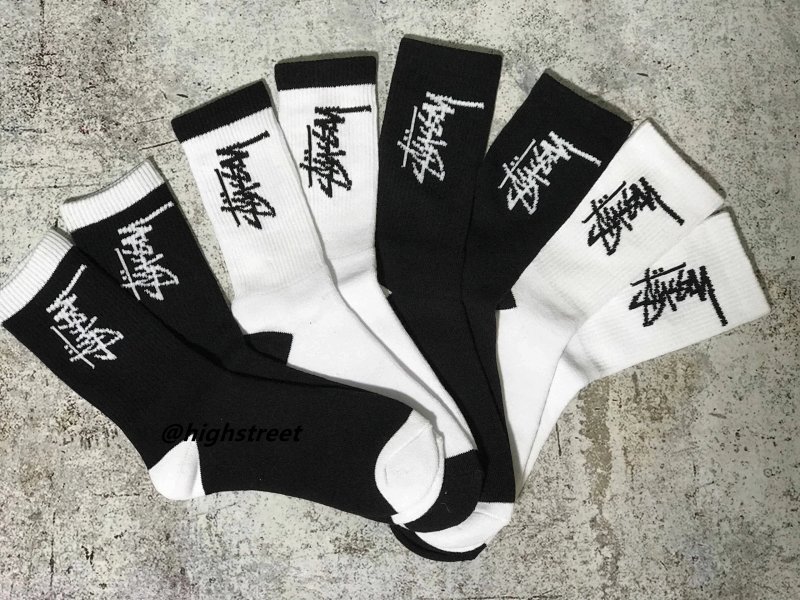 Stussy crew socks