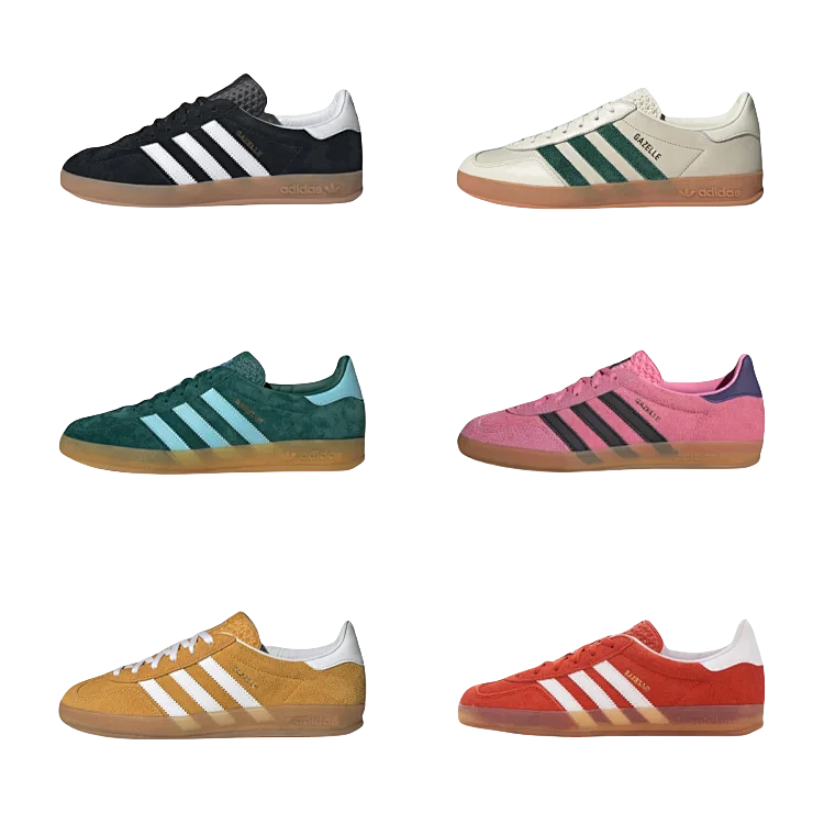 Adidas gum sole sneakers