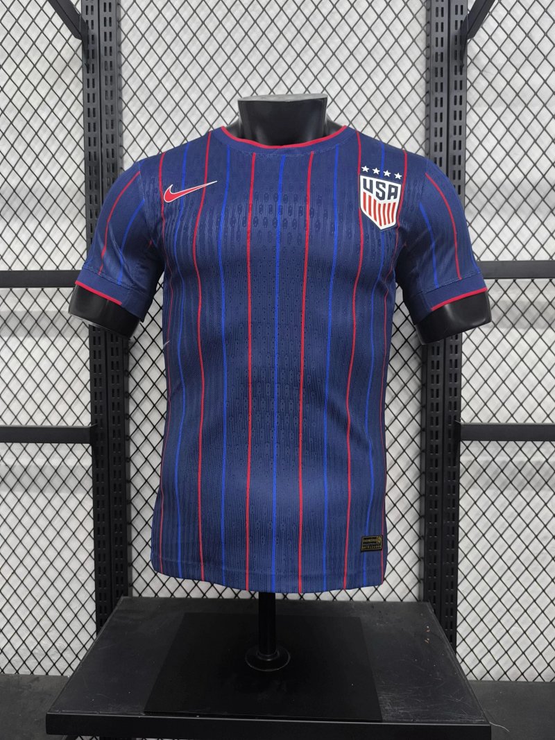 USA away football jersey