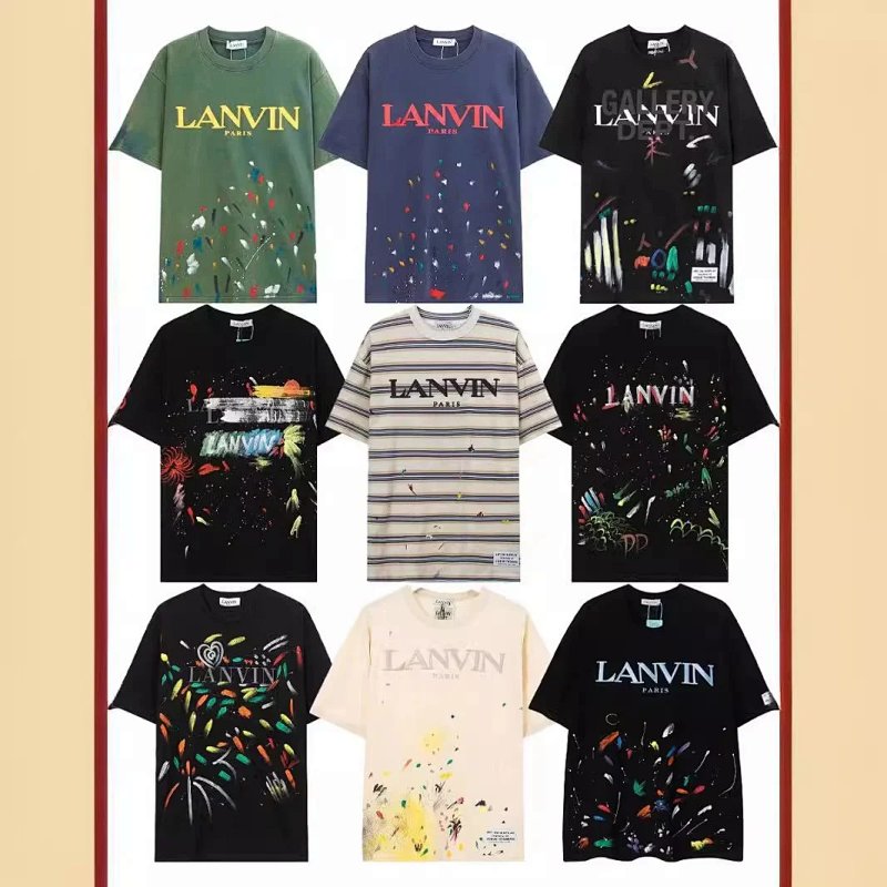 Lanvin splatter print tee