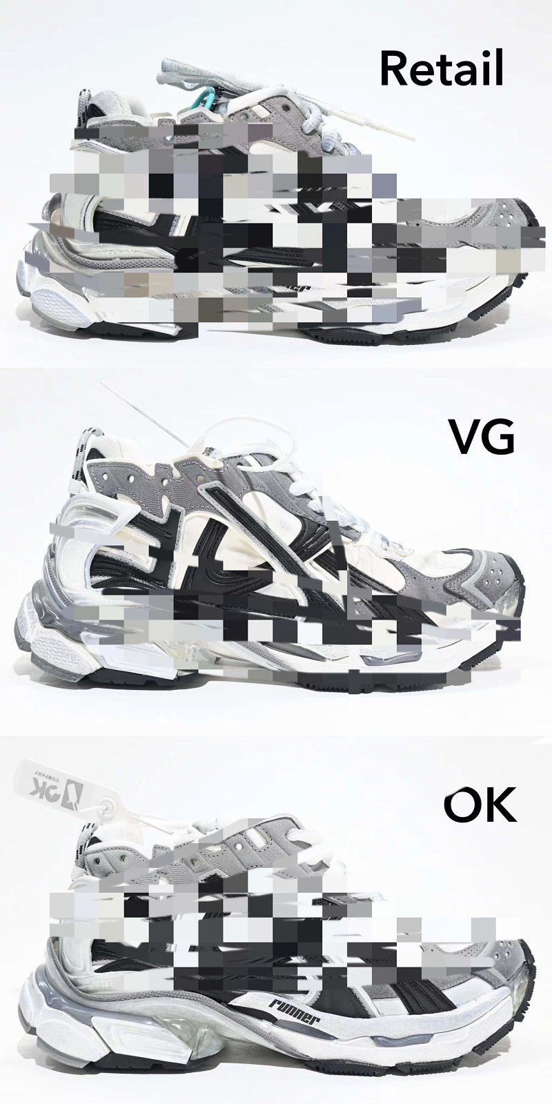 Balenciaga VG Batch Blcg Runner 7.0 Link One Please Leave A Message With Your Size To The Agent