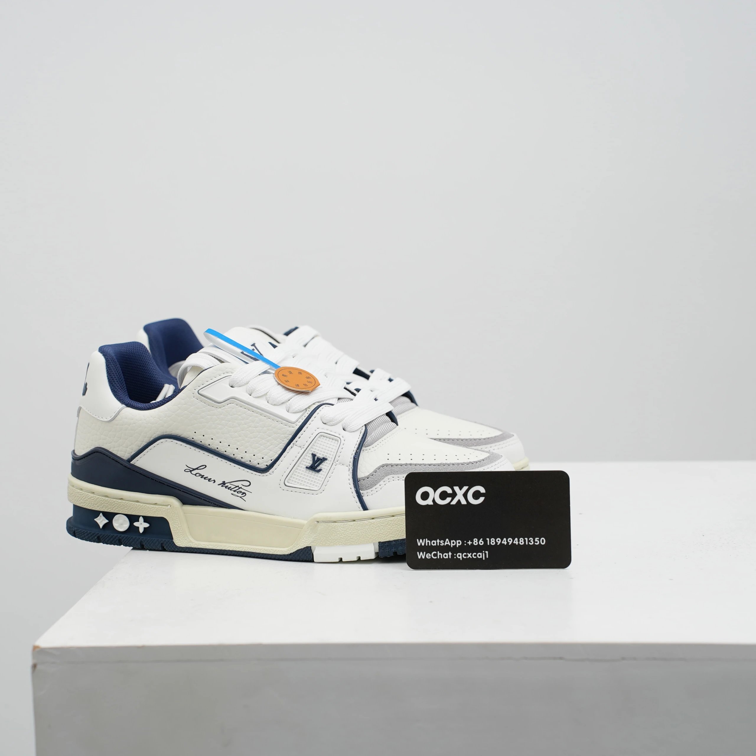 54 White Blue
