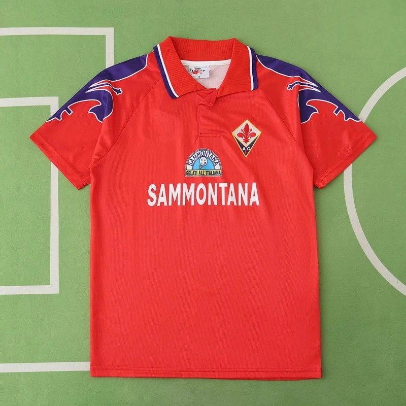 9596 Fiorentina Away Red Thai Version (Please leave customization info in order notes, messages are not counted)