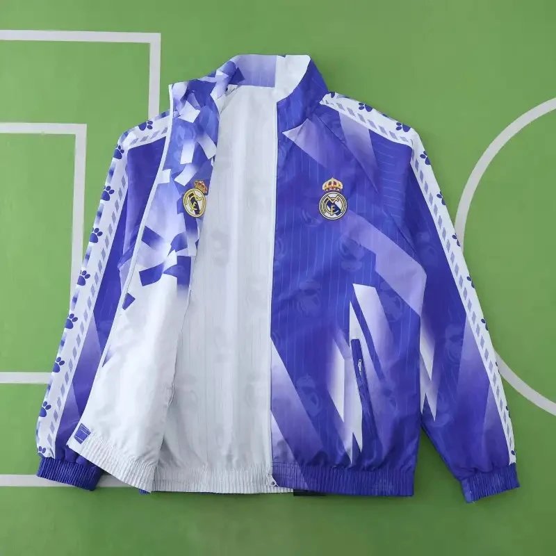 9697 Real Madrid Purple/White Reversible Jersey (Please leave customization info in order notes, messages won't count)