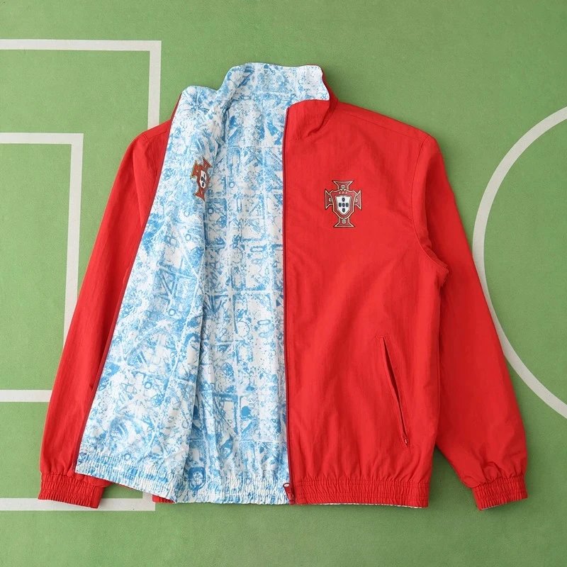 2425葡萄牙蓝色面葡萄牙面双面服（定制信息请在下单时备注，发消息不算）