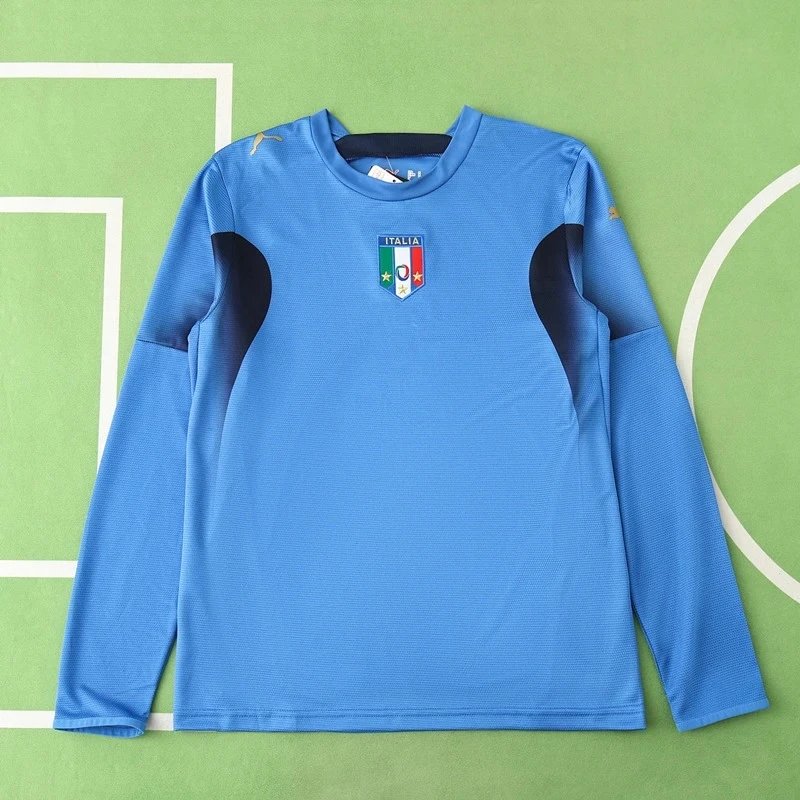 2006 Italian home long sleeved Thai version (please note customization information when placing the order, messages are not included)