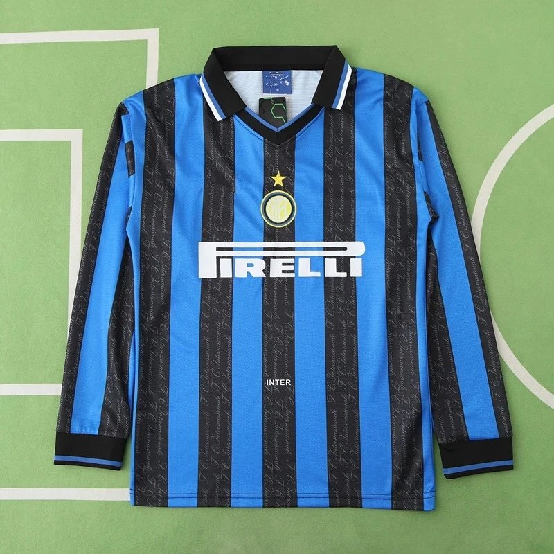 9798 Inter Milan home long sleeved Thai version (please note customization information when placing the order, messages are not included)