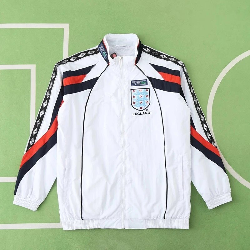 1998 England White Trench Coat (For customization requests, please leave a note when placing your order. Messages will not be counted.)