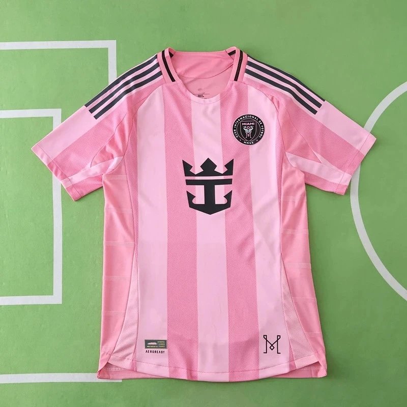 2526 Miami Home Pink Player Edition (please note customization information when placing the order, messages are not included)