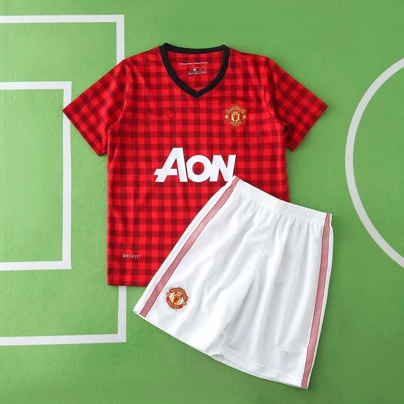1213 Manchester United Home Kids' Jersey (Please note customization info in order remarks; messages won't count)