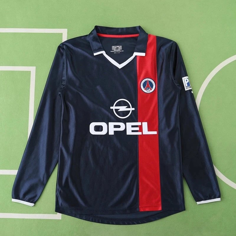 2001 Paris Home Long Sleeve Thai Version (Please note customization info when placing order, messages won't count)