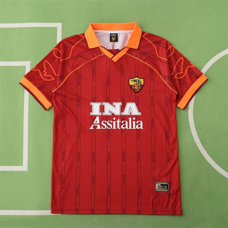 9900 Roma Home Jersey Thai Version (Please note customization details in your order; messages don't count)