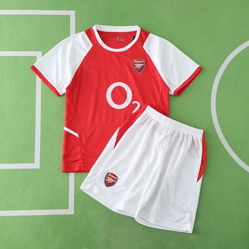 0203 Arsenal Home Kids Kit (Please note customization info when placing order; messages will not be accepted)