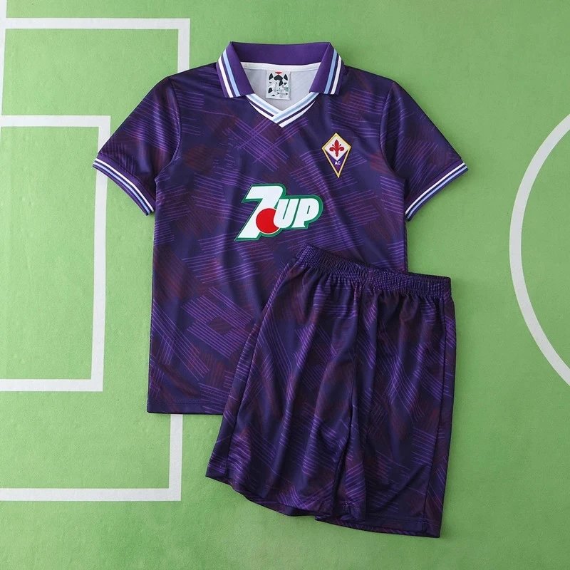 9293 Fiorentina Home Kids Kit (Please note customization info in your order; messages will not be accepted)