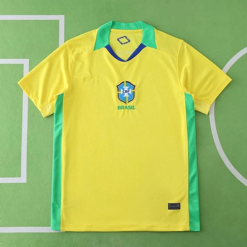 2526 Brazil Home Women's Team Thai Version (Please note customization info when placing order, messages not accepted)