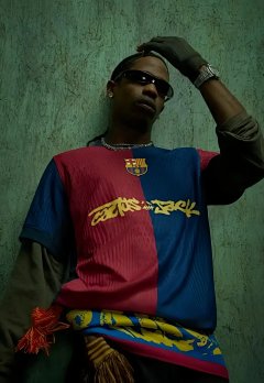 2425 Barcelona Home TRAVIS Co-Branded Player Edition (Please leave customization details in the order notes; messages will not be accepted)