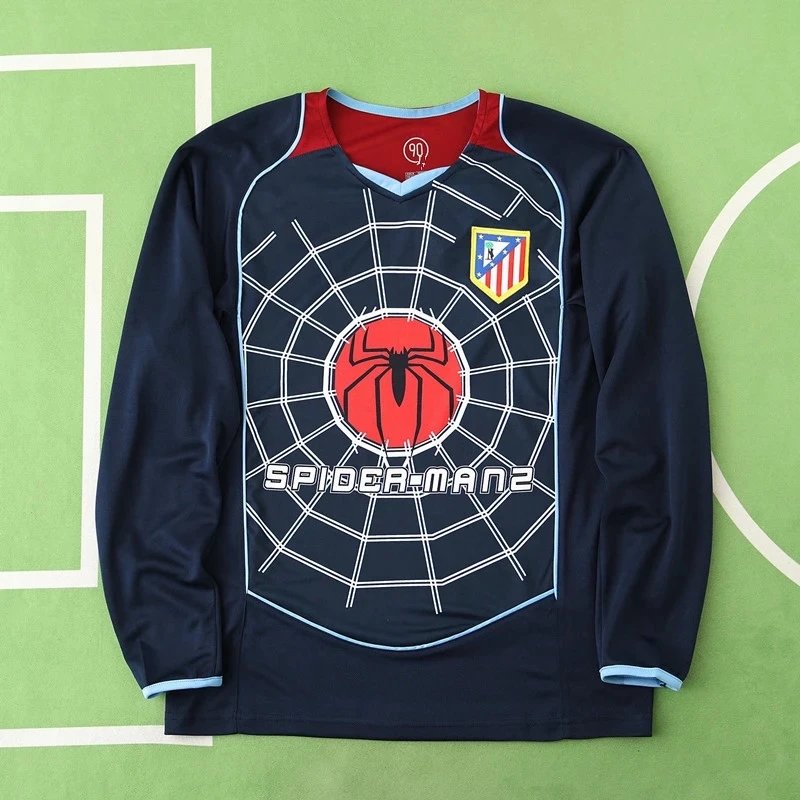 0405 Atletico Madrid Away Long Sleeve Jersey Thai Version (Please note customization information when placing your order, sending a message does not count.)