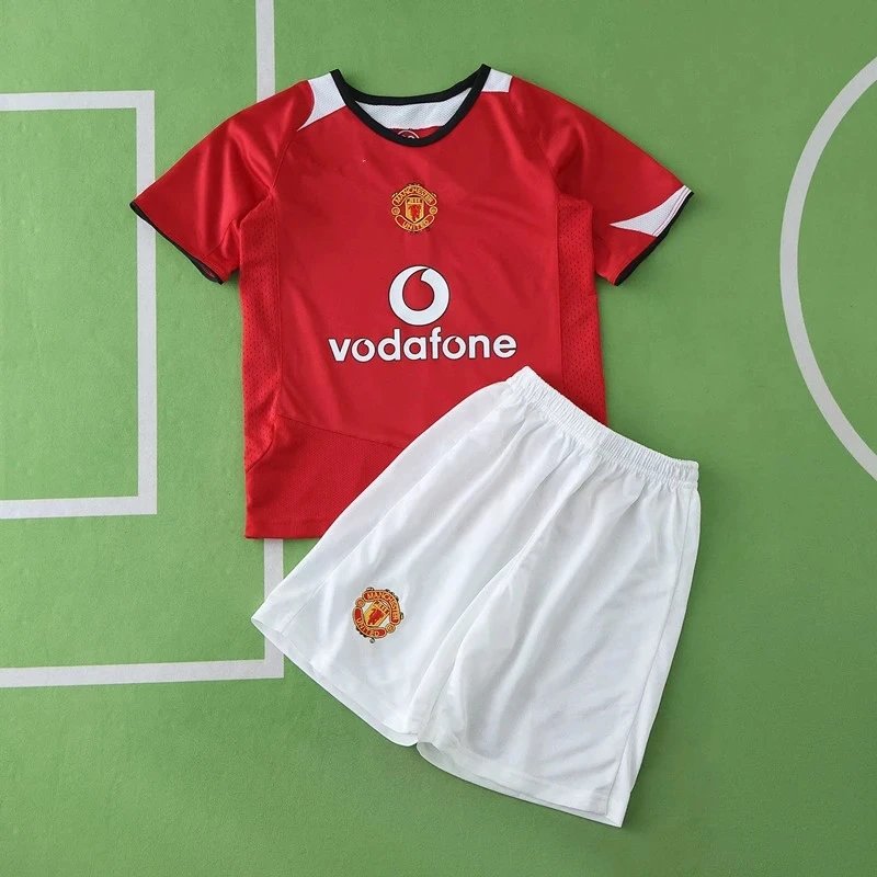0506 Manchester United Home Kids Kit (Please note customization info in your order; messages are not accepted)