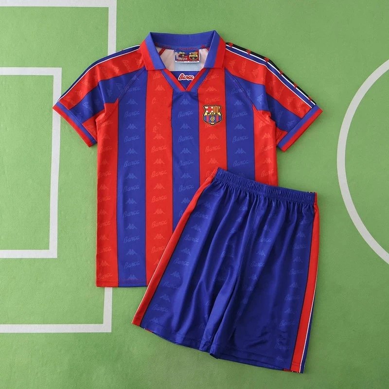 9697 Barcelona Home Kids Kit (Please note customization info when placing order, messages will not be counted)