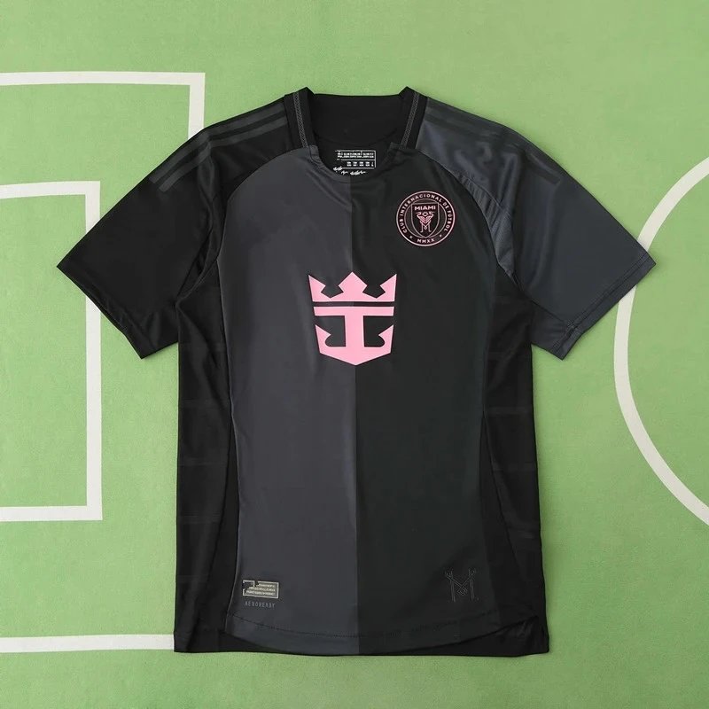 2526 Miami away black player version (please note customization information when placing the order, messages are not included)