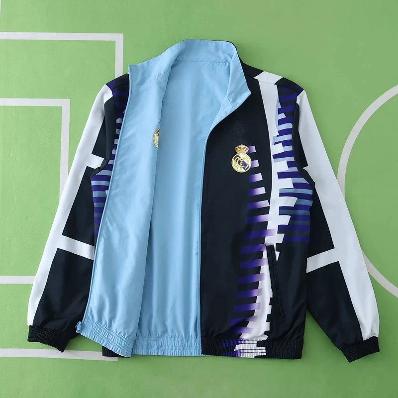 9596 Real Madrid Dark Blue Reversible Jersey (Please note customization details in order remarks; messages will not be accepted)