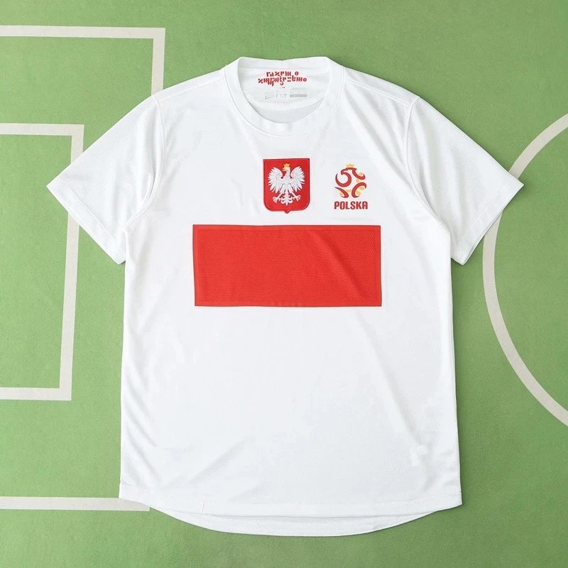 2012 Poland Home White Thai Version (Please note customization info when placing order, messages won't count)