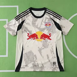 thumbnail for 2526纽约红牛客场米黄色泰版（定制信息请在下单时备注，发消息不算）