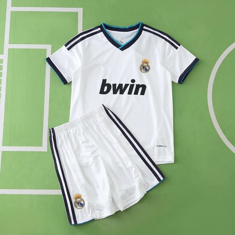 1213 Real Madrid Home Kids' Jersey (Please note customization info in order remarks; messages will not be counted)