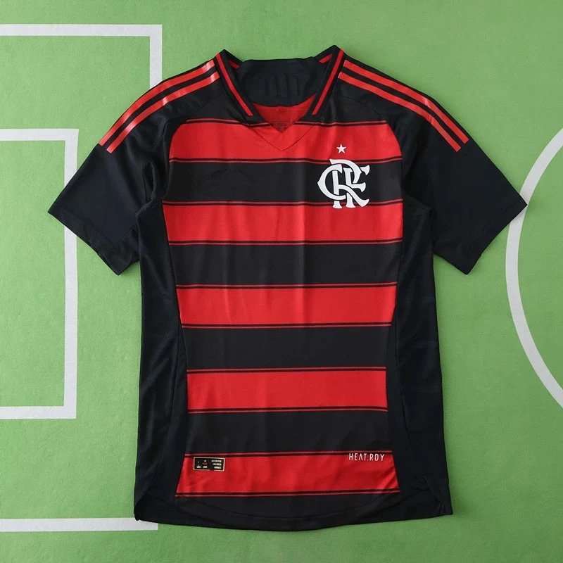 2526 Flamengo Home Player Version (Please note customization info in order remarks; messages won't count)