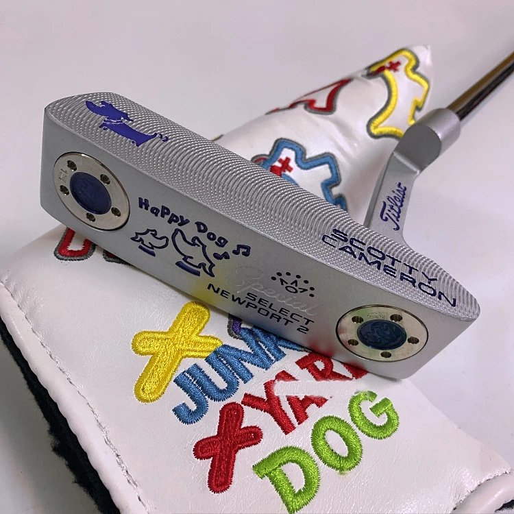 Happy Dog Golf Putter with Adjustable Weight Wrench, Right-Handed Golf Club