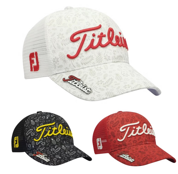 Titleist Golf Hat 3 Color Shade Adjustable Breathable