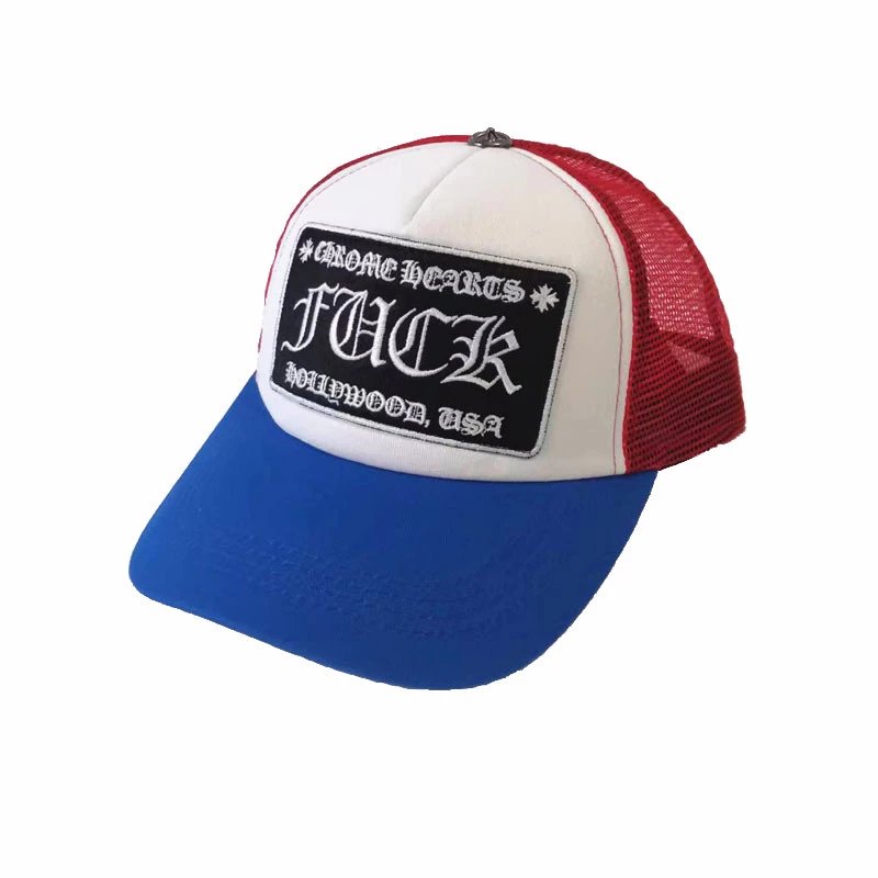 FK Curved Brim Red, Blue & White