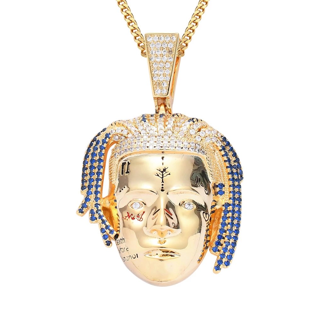 Gold + 3mm Cuban Chain