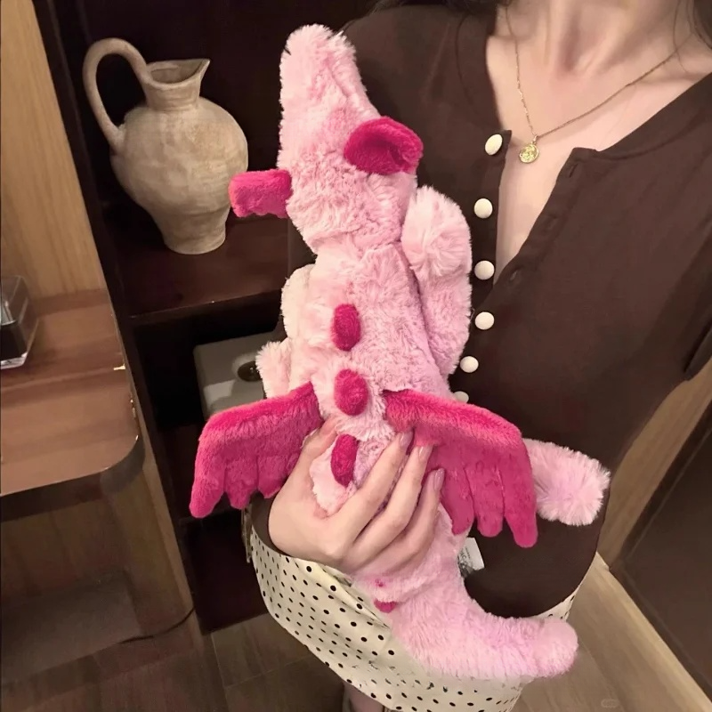 Feixinlong Pink Dragon Plush Toy Gift Doll Valentine's Day Limited Edition