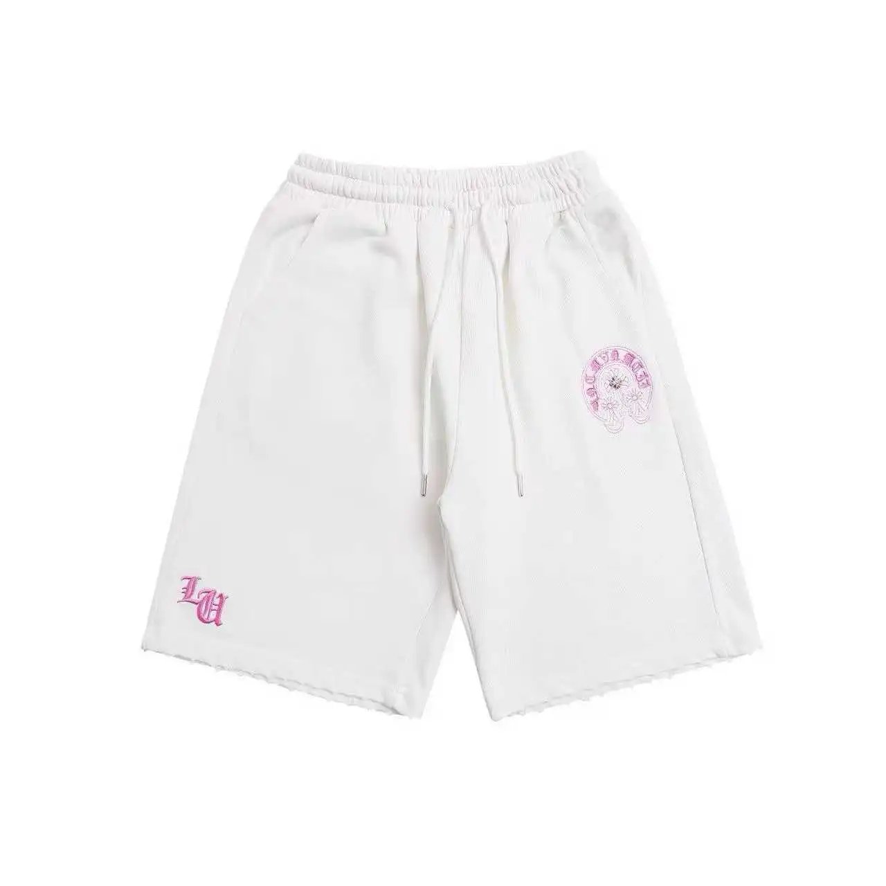 Prada Shorts Elastic-Waist Nylon Logo-Plaque — 11