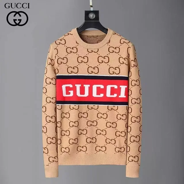 Prada Knitwear Crewneck logo knit sweater product detail image 14