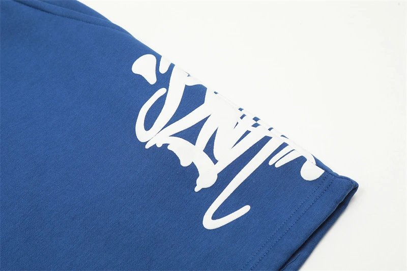 Gallery Dept. Graffiti Print Sweat Shorts Gray Pink - 14