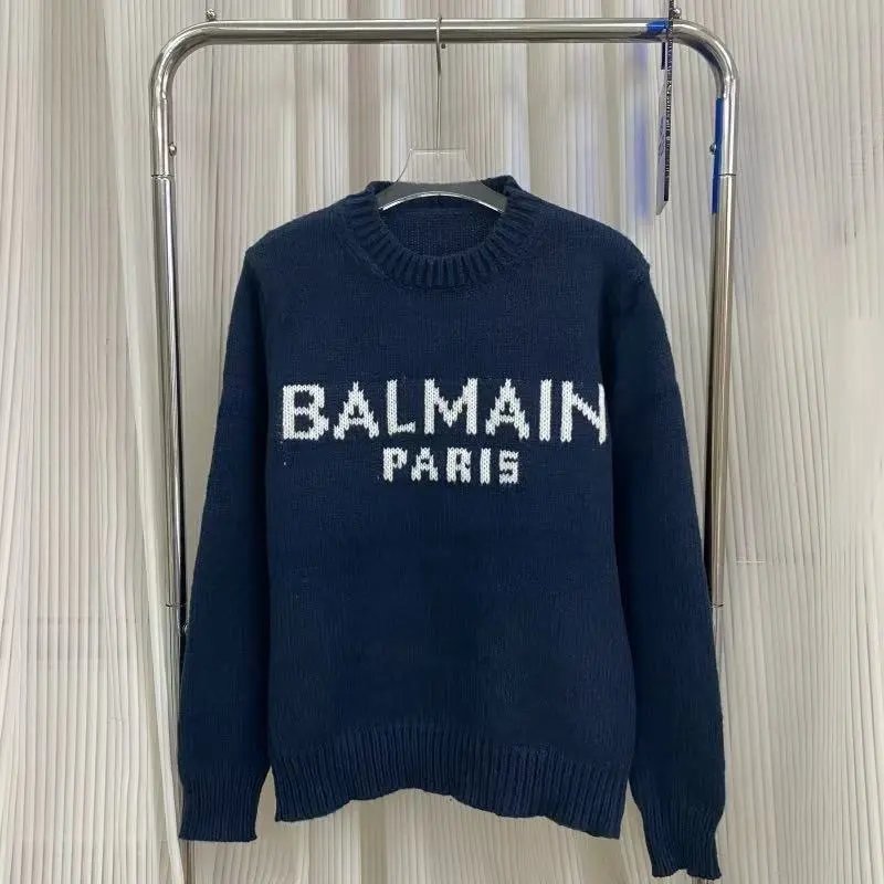 Burberry Knitwear Crewneck Logo Knit Sweater image 6