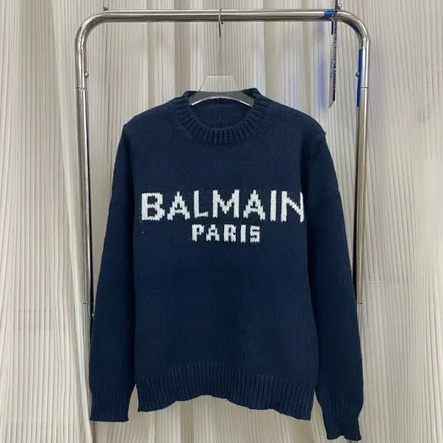 Burberry Knitwear Crewneck Logo Knit Sweater product detail image 7