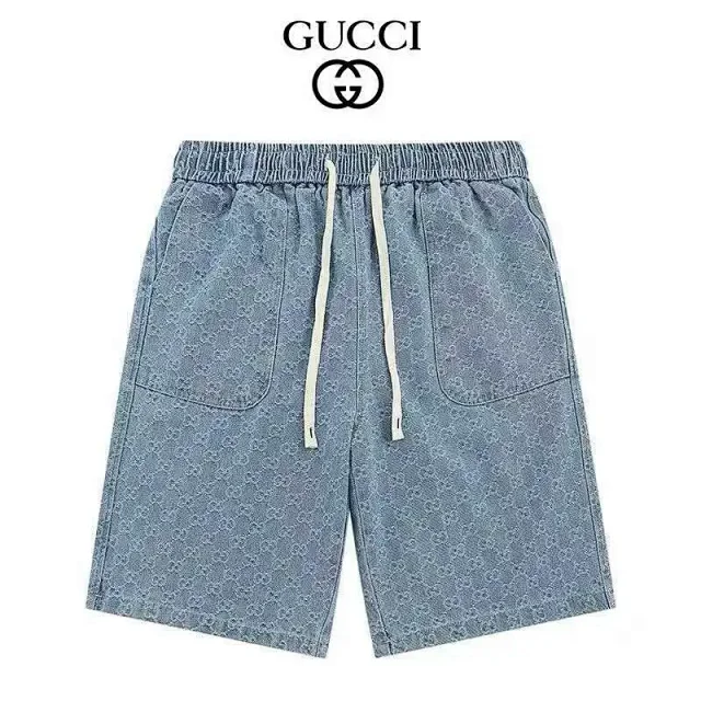 Prada Shorts Elastic-Waist Nylon Logo-Plaque product detail image 2
