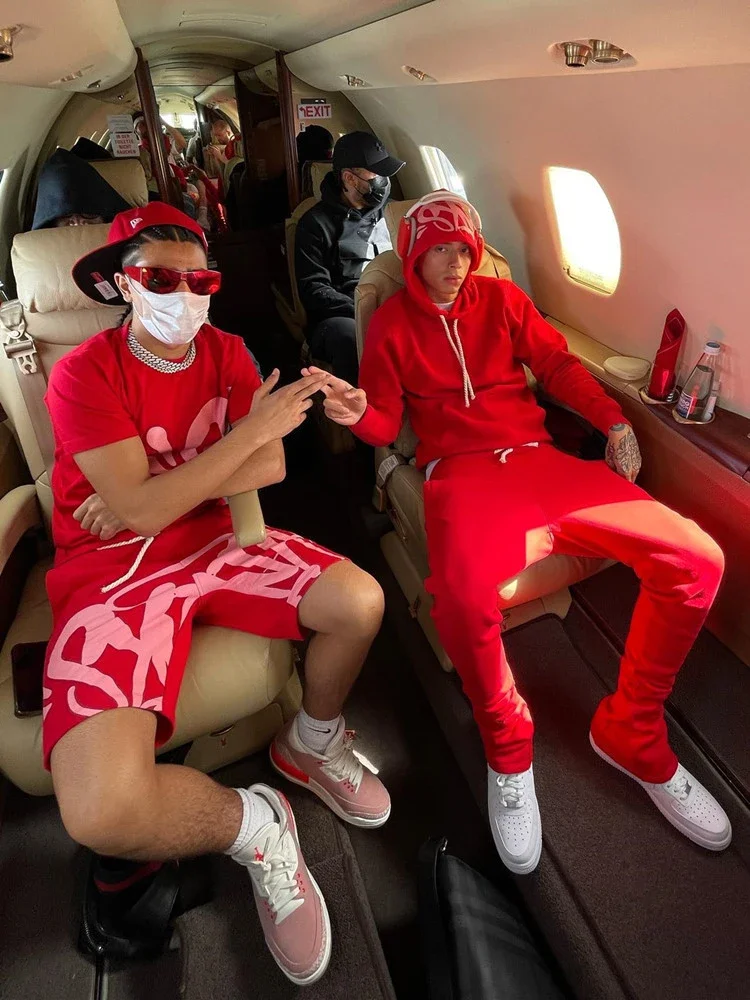 Supreme Hoodie and Long Sleeve Trousers Set