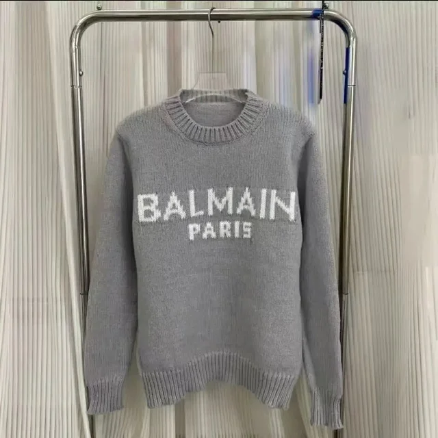 Burberry Knitwear Crewneck Logo Knit Sweater product detail image 8