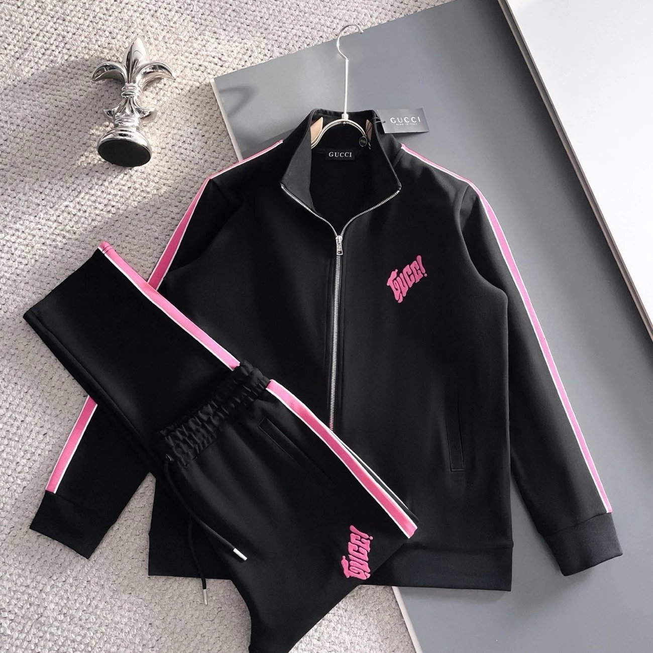 Prada Matching Sets Zip-Up Jacket and Joggers Set image 8
